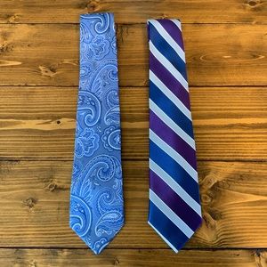 Set of two neckties (Stafford and Club Room)